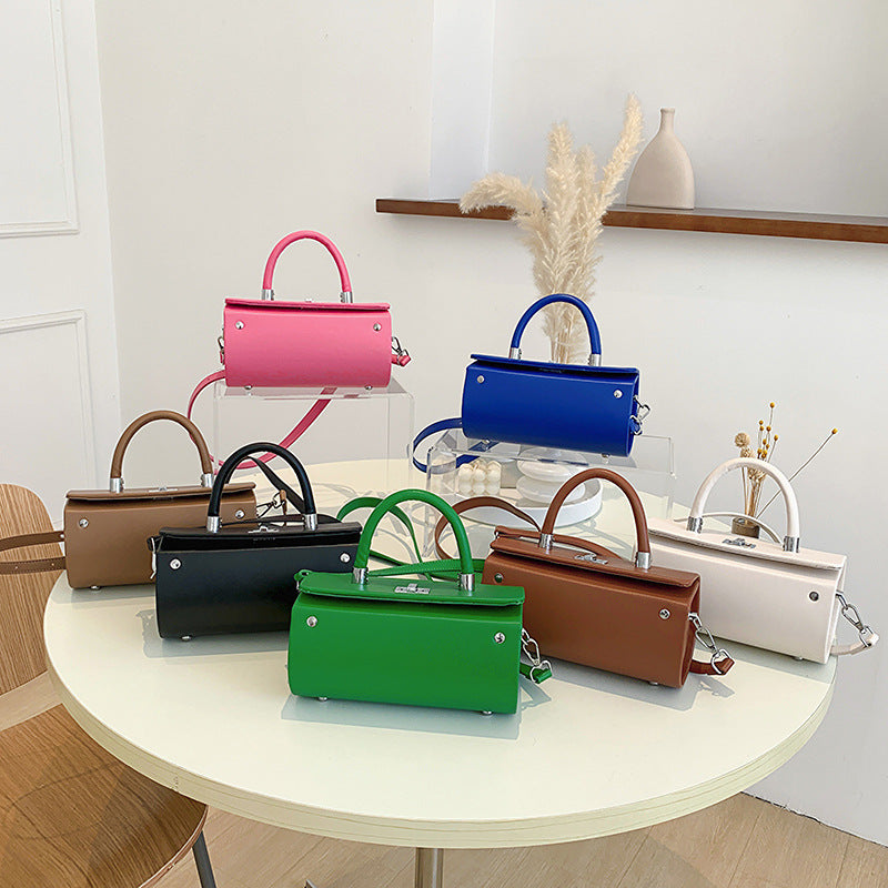 Damen elegante Schultertasche mit abnehmbaren Schulterriemen