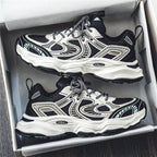 Damen-Sneaker mit atmungsaktivem Mesh-Obermaterial und innovativer Dämpfungstechnologie