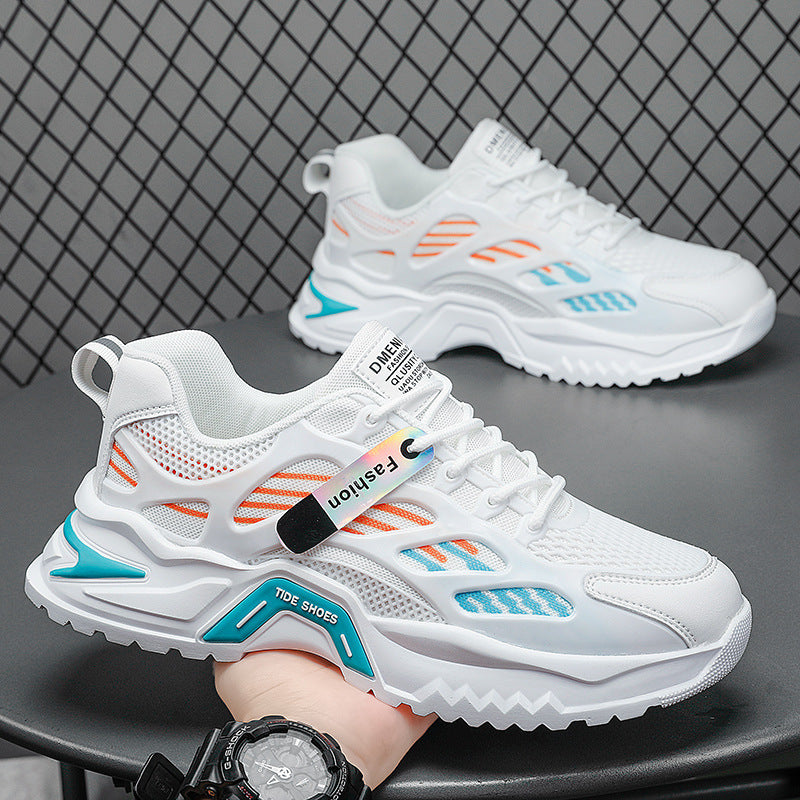 Damen Sportschuhe mit atmungsaktiven Mesh-Elementen und gepolstertem Komfort