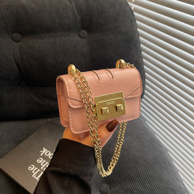 Damen Mini-Handtasche mit eleganten Metalldetails