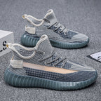 Damen sportliche Sneakers mit nahtloser Mesh-Struktur und flexibler Sohle