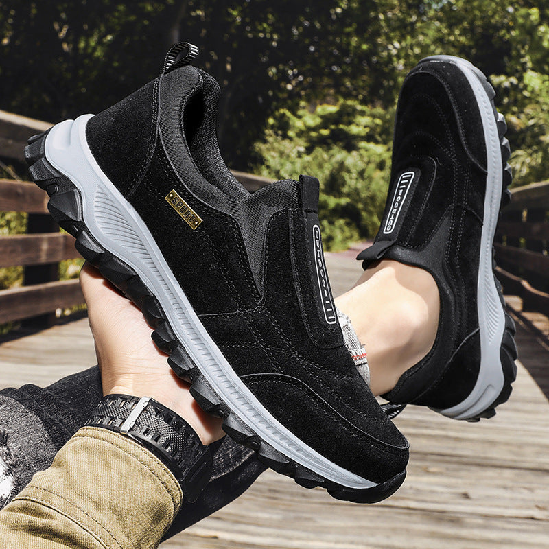Damen Freizeit Slip-On Sneaker mit atmungsaktivem Obermaterial und rutschfester Sohle