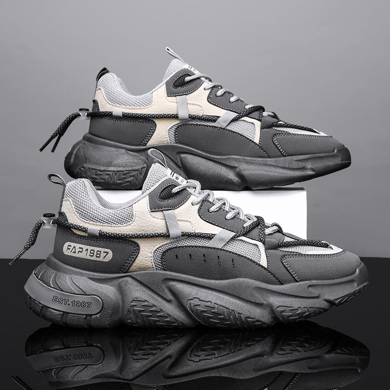 Mode Damen Sneakers mit atmungsaktiver Mesh-Struktur und Dämpfungstechnologie