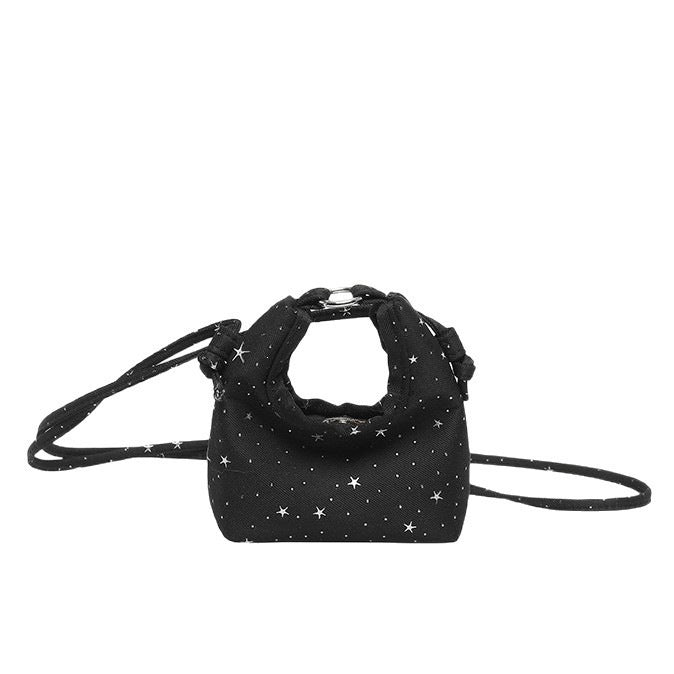 Frauen Mini Crossbody Tasche mit Sternmuster