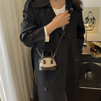 Damen Designer Mini-Handtasche mit strukturiertem Obermaterial