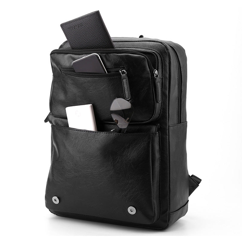 Stylische Leder Rucksack Emma Tasche