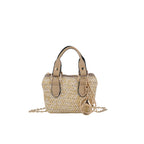 Damen Mini-Handtasche mit aufwendigem Strukturdesign