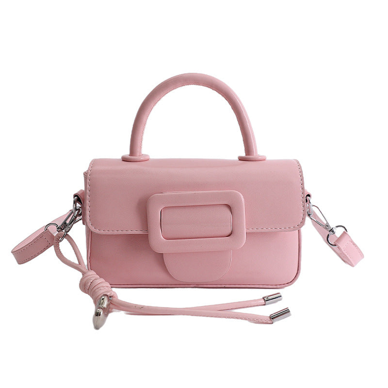 Damen hochwertige Mini-Handtasche mit abnehmbarem Schultergurt