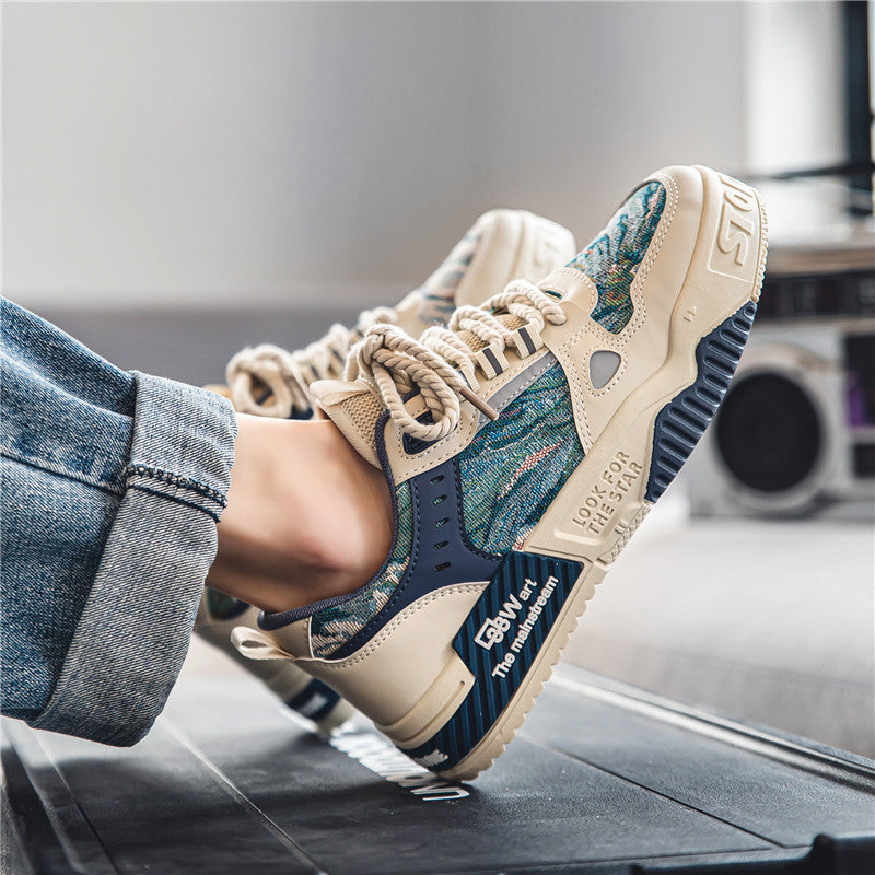 Damen Sport Sneakers mit innovativem Obermaterial und rutschfester Sohle