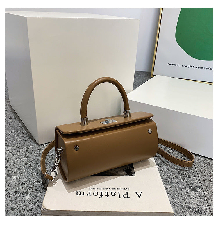 Damen elegante Schultertasche mit abnehmbaren Schulterriemen
