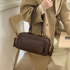 Damen elegante Schultertasche mit praktischem Organizer