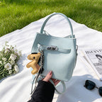Damen Mini-Crossbody-Tasche mit verspieltem Design und süßem Charm