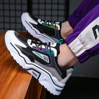 Damen Sport-Laufsneaker mit stabiler Sohle und atmungsaktiver Mesh-Struktur