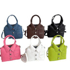 Damen Mini-Handtasche im Cam design mit verstellbarem Schultergurt