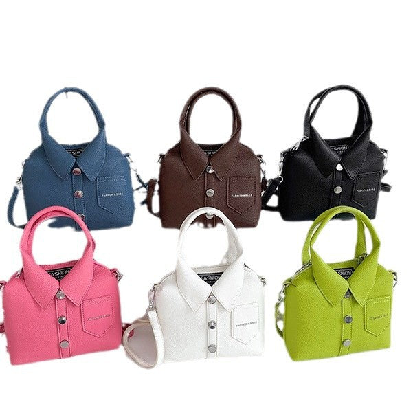 Damen Mini-Handtasche im Cam design mit verstellbarem Schultergurt
