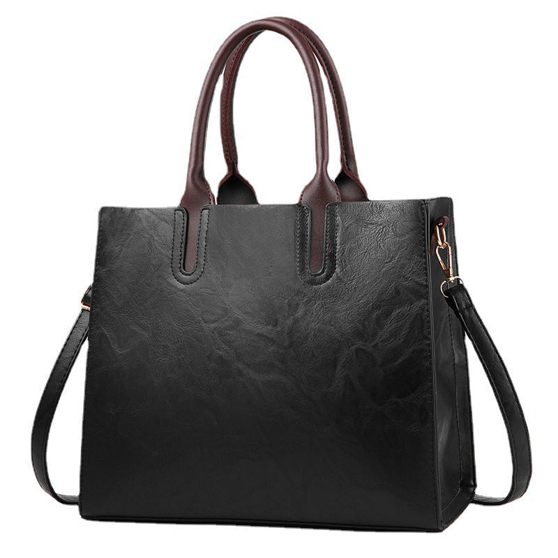Damen elegante Tragetasche mit abnehmbarem Schulterriemen