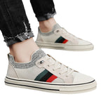 Damen-Sneaker mit atmungsaktiver Mesh-Struktur und trendigen Streifenelementen