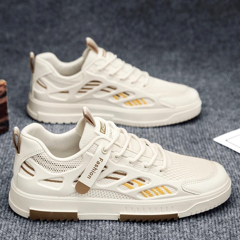 Damen atmungsaktive Freizeitsneaker mit flexiblem Mesh-Obermaterial und rutschfester Sohle