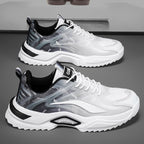 Damen sportliche Lauf- und Freizeitsneaker mit atmungsaktiver Mesh-Konstruktion