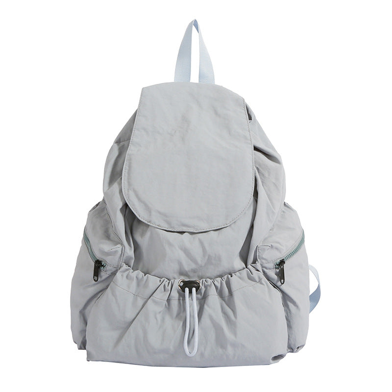 Lässiger Rucksack mit Kordelzugverschluss