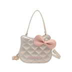 Damen Mini-Handtasche mit schickem Schleifenakzent