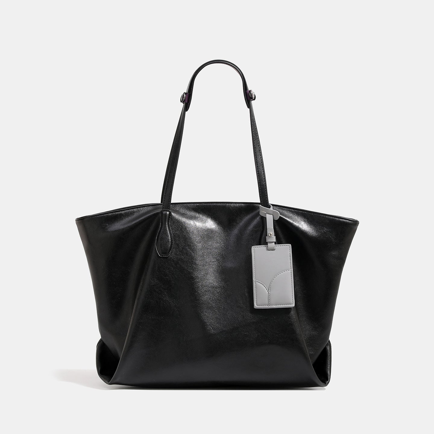 Damen hochwertige Tote-Tasche aus weichem Kunstleder mit strukturiertem Design