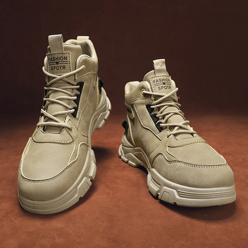 Damen High-Top Sneakers mit atmungsaktivem Obermaterial und rutschfester Sohle