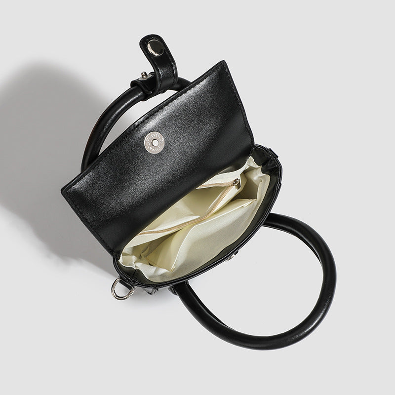 Damen Mini-Handtasche mit abnehmbarem Schulterriemen