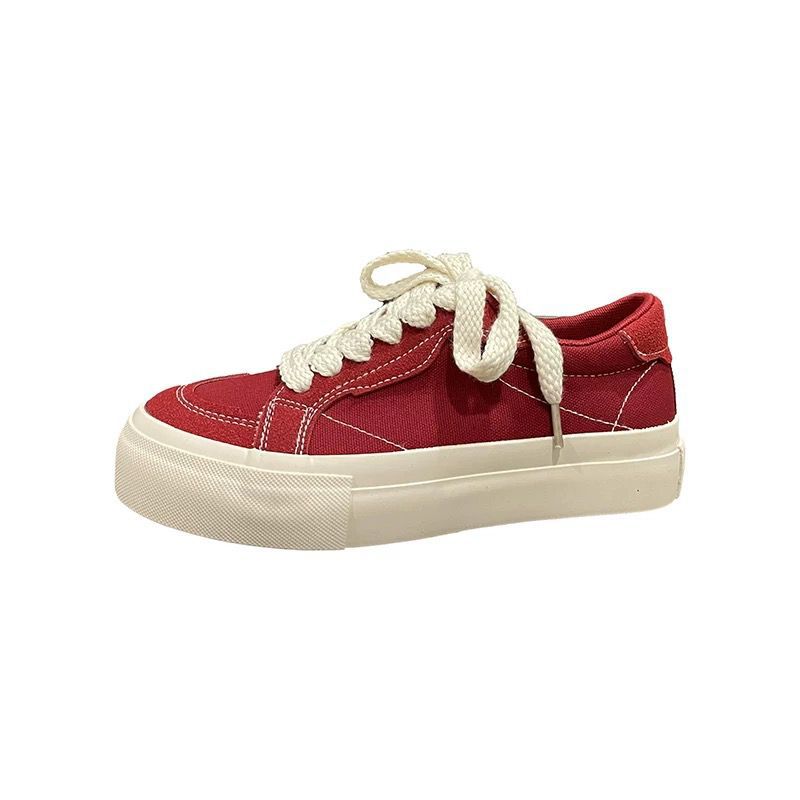 Frauen Sportliche Sneakers mit Weichem Wildleder und Strapazierfähigem Elastischem Verschluss