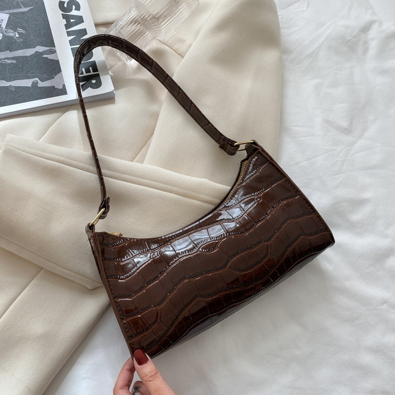 Modische Exquisite Einkaufstasche Tote Schultertaschen Einfache Ketten Tasche für Frauen