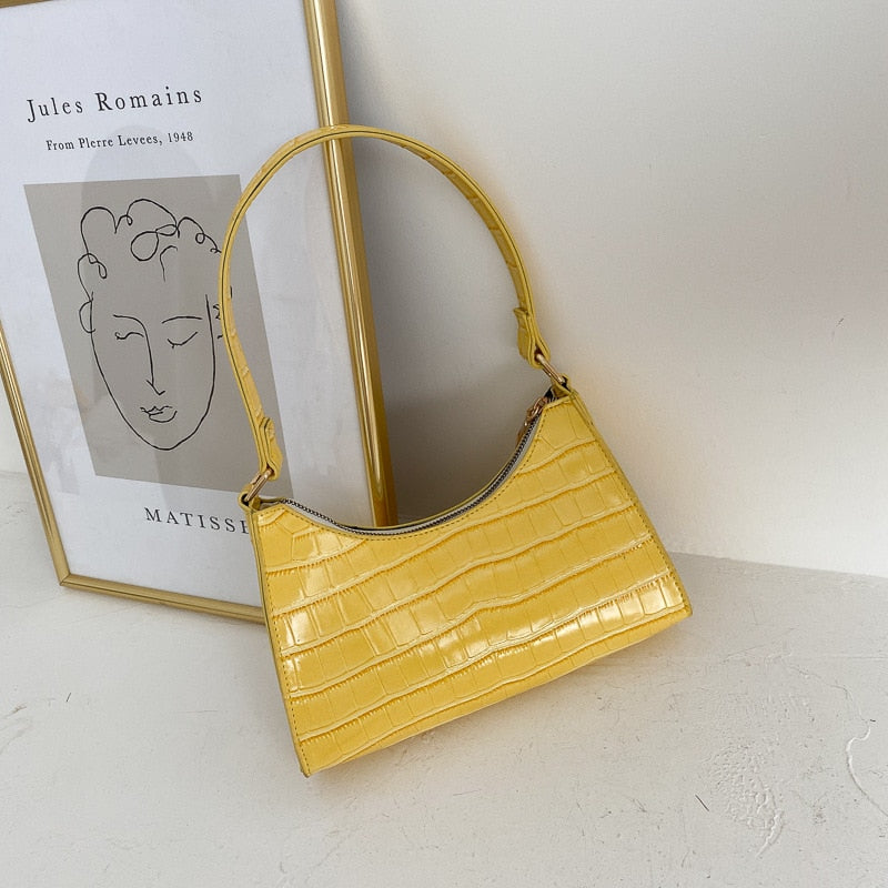 Modische Exquisite Einkaufstasche Tote Schultertaschen Einfache Ketten Tasche für Frauen