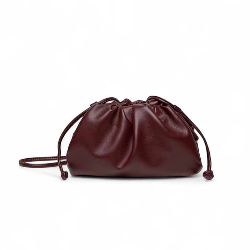Kleine Leder Schulterhandtasche