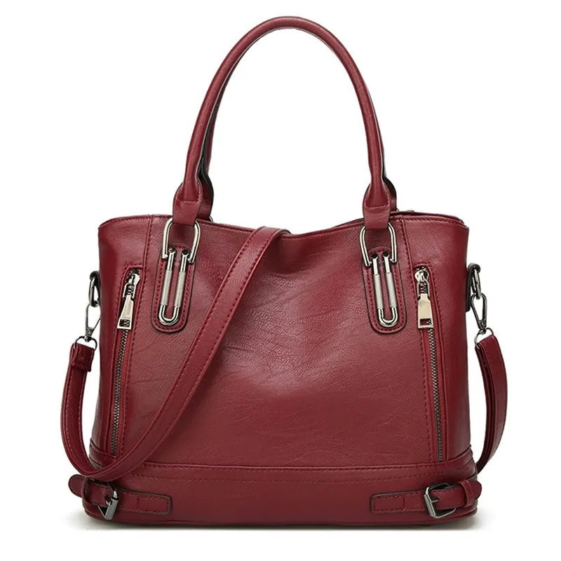 Retro-Stil Schulterhandtasche