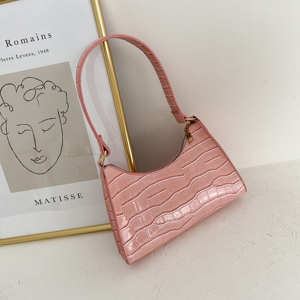 Modische Exquisite Einkaufstasche Tote Schultertaschen Einfache Ketten Tasche für Frauen