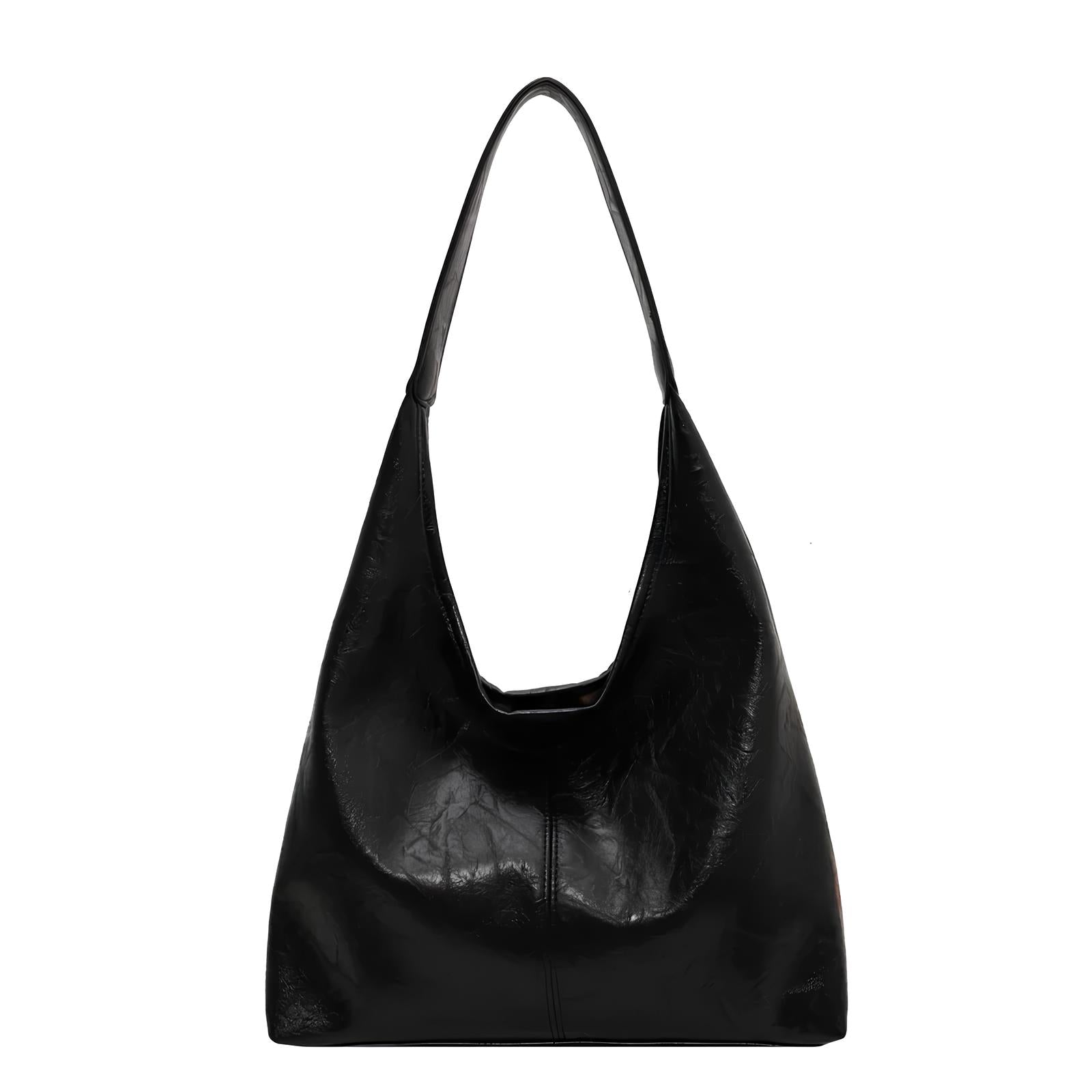 Große schicke Leder-Handtasche