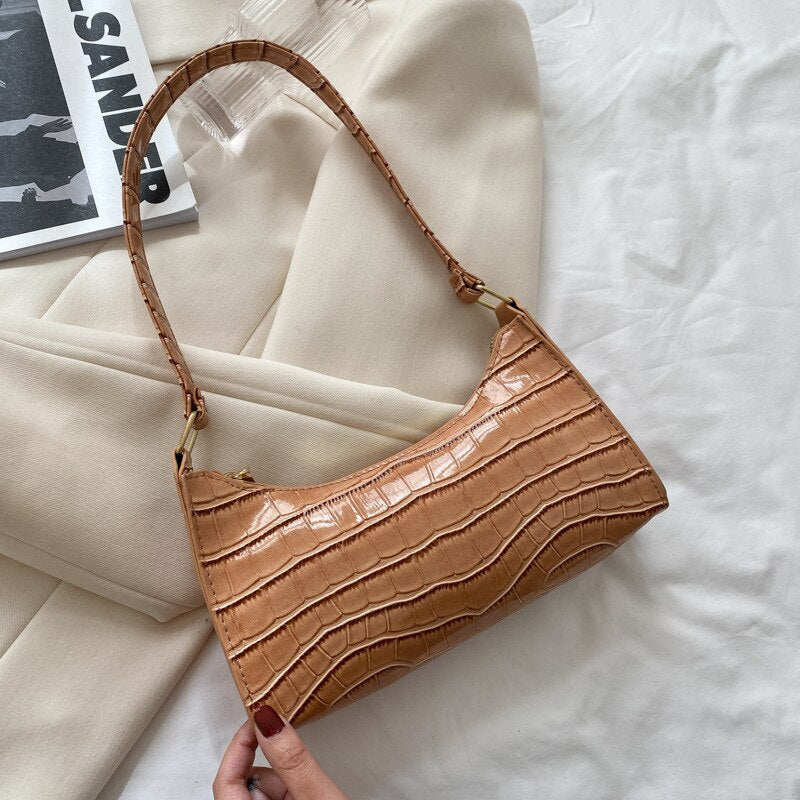 Modische Exquisite Einkaufstasche Tote Schultertaschen Einfache Ketten Tasche für Frauen