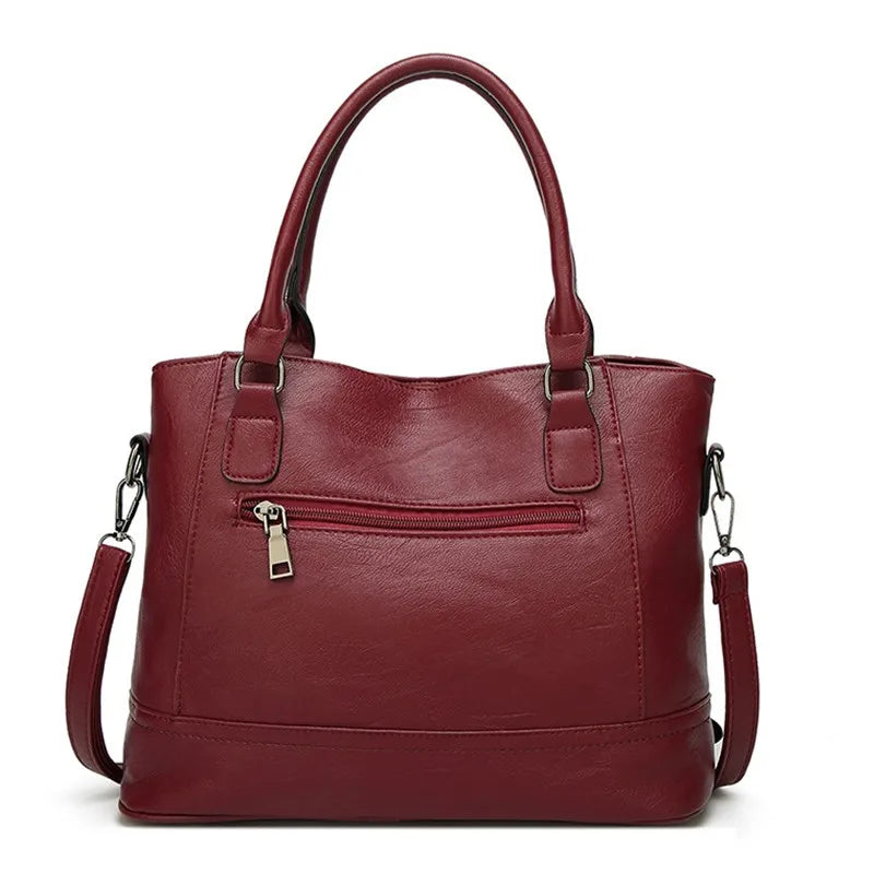 Retro-Stil Schulterhandtasche
