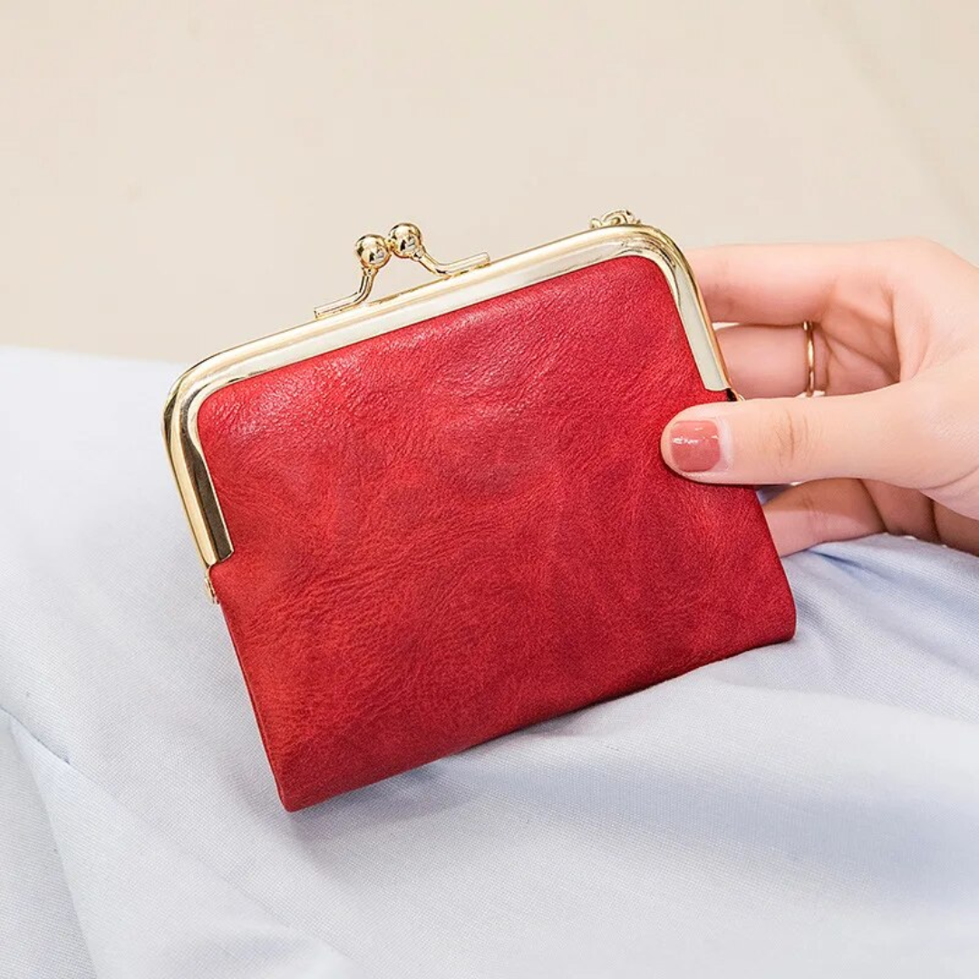 Kiss Lock Tasche - stilvolle Damen-Münzbörse