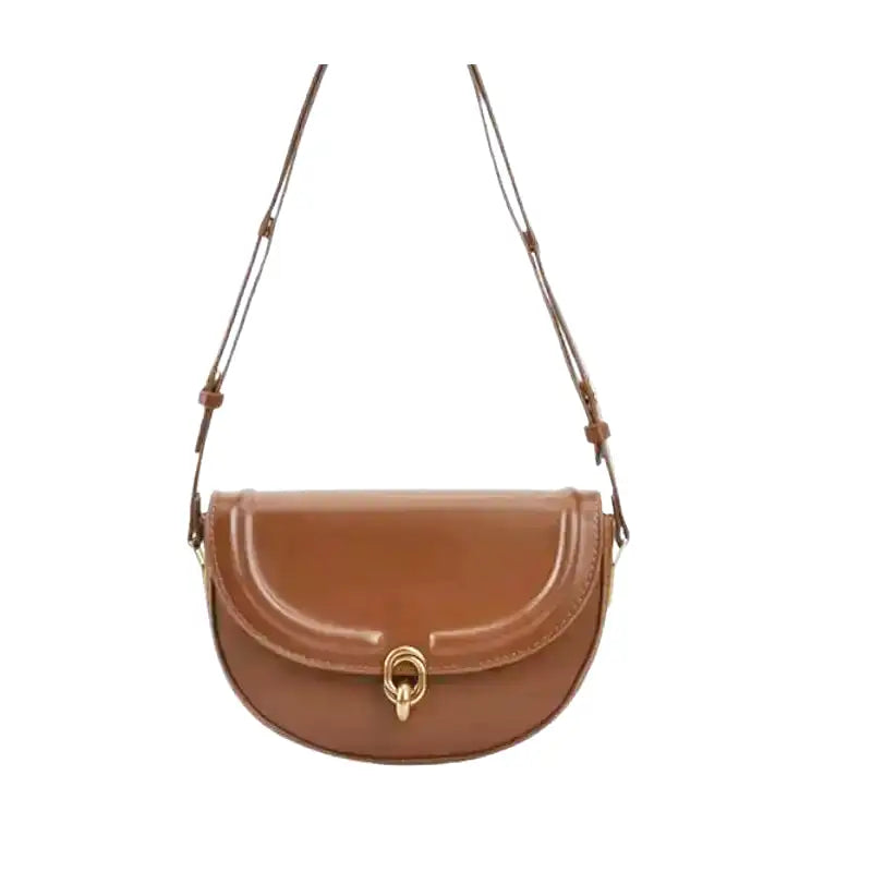 Kleine Leder Schulterhandtasche