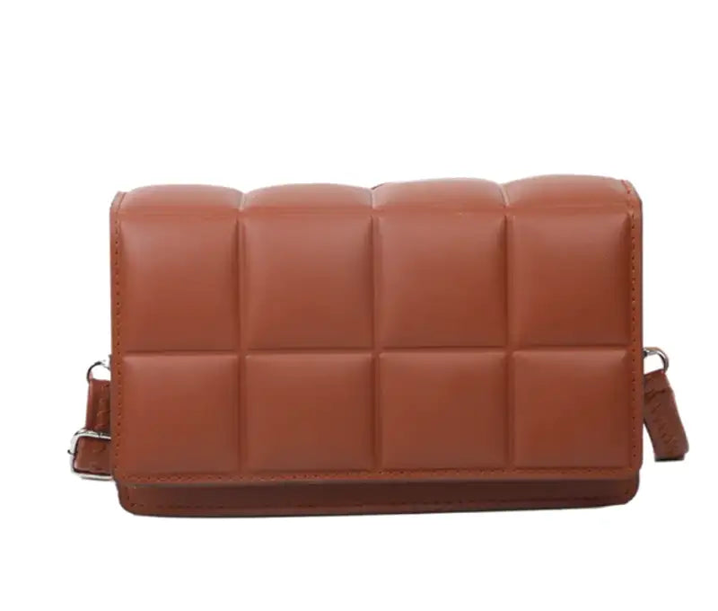 Gepolsterte Schulterhandtasche