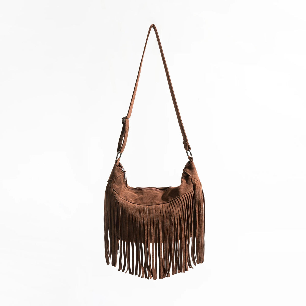 Sloane | Suede Schultertasche