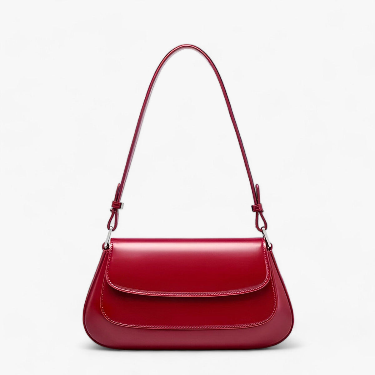 Echte Leder Handtasche - Zeitloser Vintage-Stil für Damen