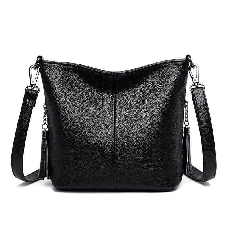 Leder Schultertasche Bleiben Sie stilvoll organisiert!