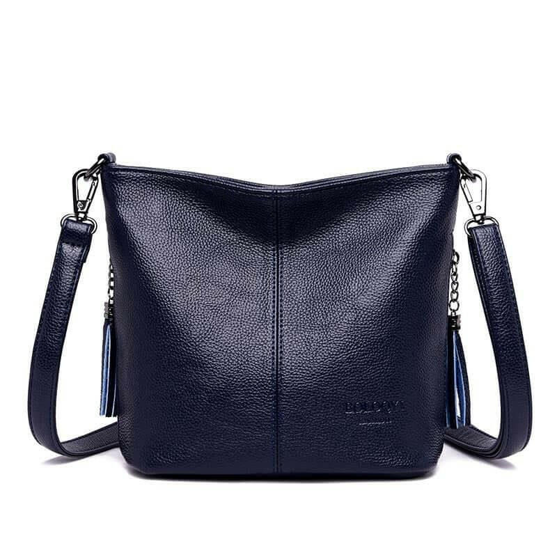 Leder Schultertasche Bleiben Sie stilvoll organisiert!