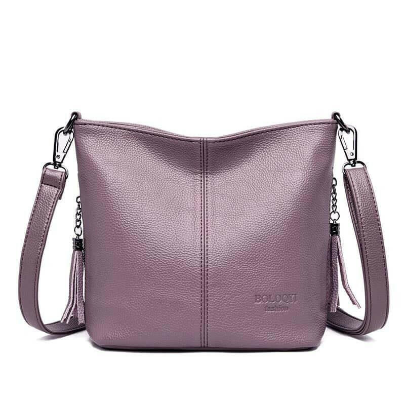 Leder Schultertasche Bleiben Sie stilvoll organisiert!