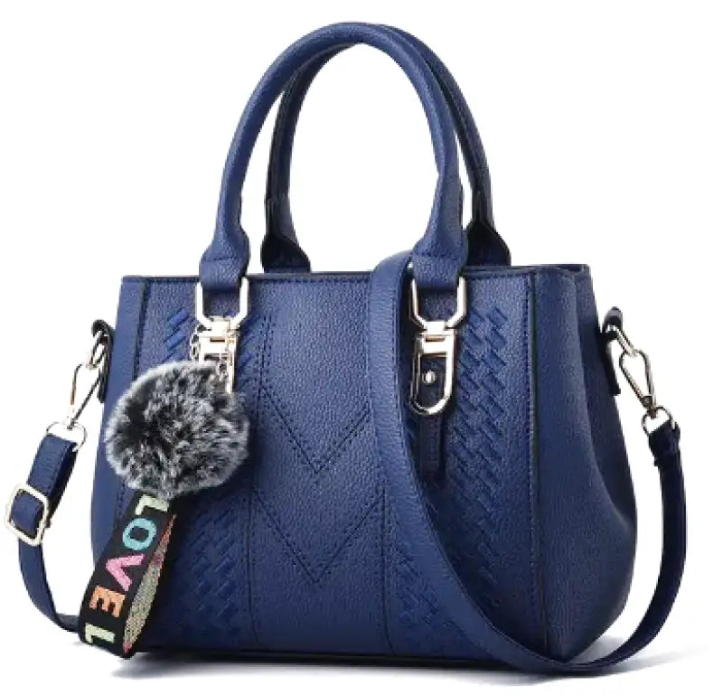 Abnehmbare Schulter-Handtasche aus Leder